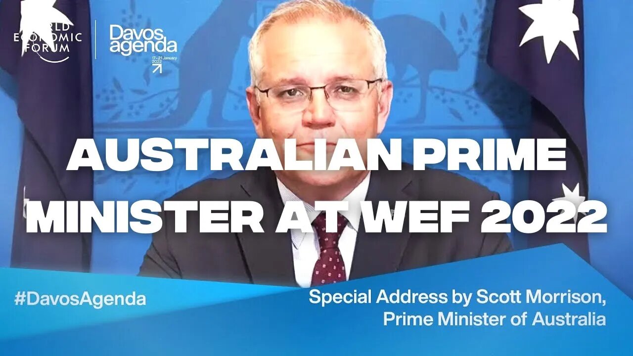 Scott Morrison Receiving His Marching Orders From The World Economic Forum