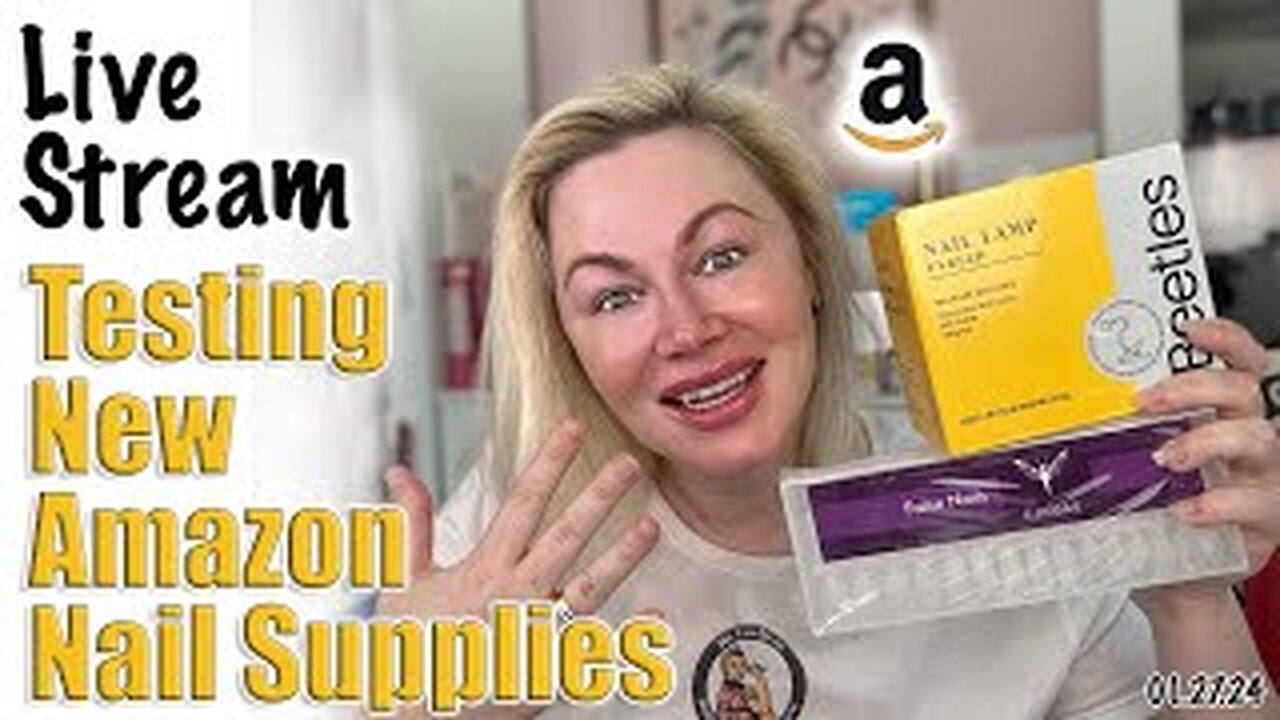 Testing new Nail Products from Amazon - NOT A TUTORIAL (I suck at this)