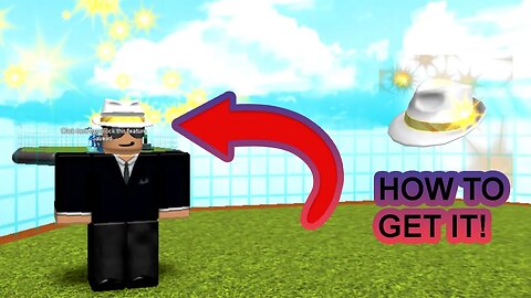 HOW TO GET THE SPARKLE TIME BOSS WHITE HAT ON ROBLOX!