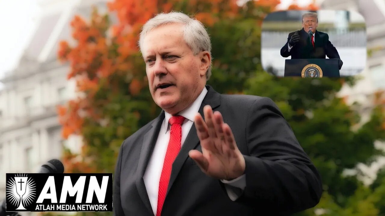 Did Mark Meadows Throw Trump and The Insurrectionist Under The Bus?