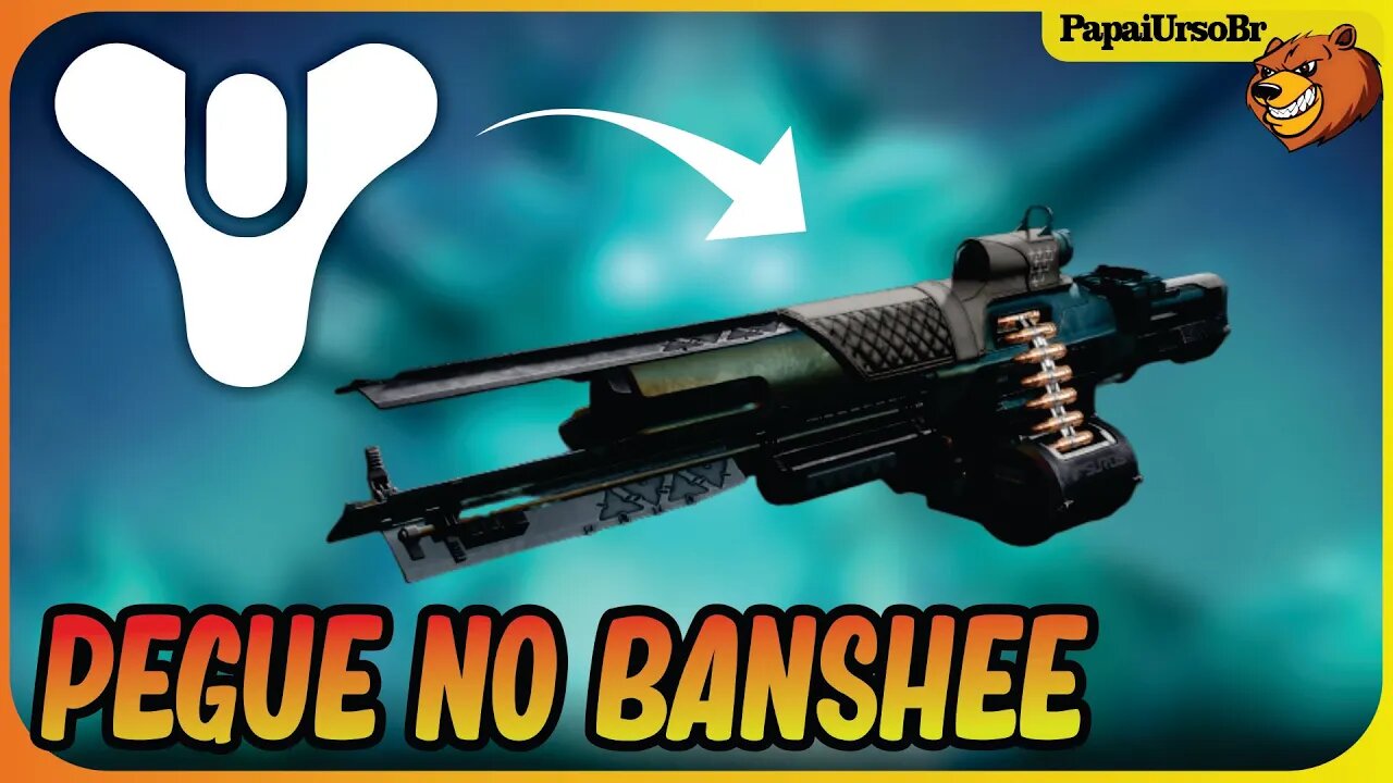 DESTINY 2 │ PEGUE ESSA METRALHADORA NO BANSHEE ANTES QUE SUMA