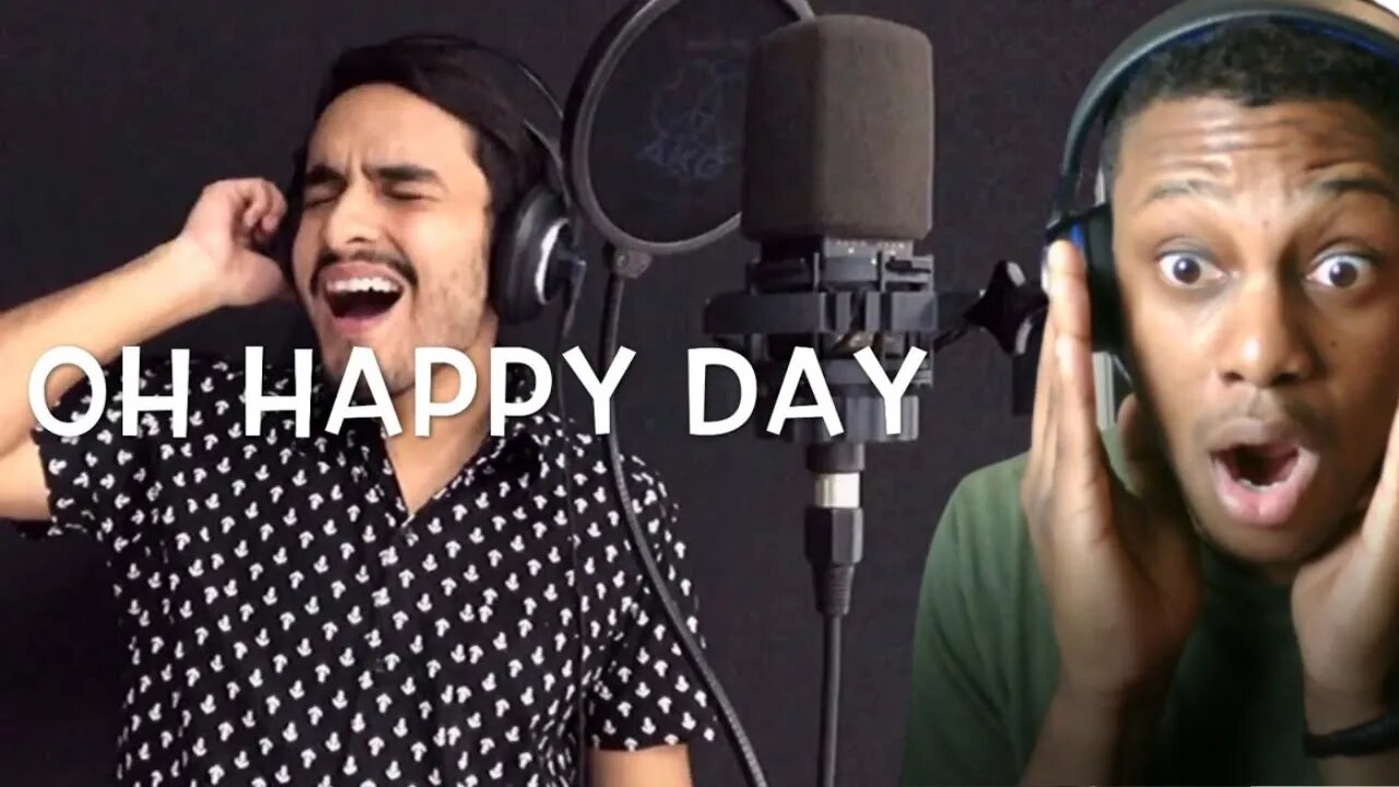 This SINGER BLEW MY MIND! - Oh Happy Day - Gabriel Henrique (REACTION)