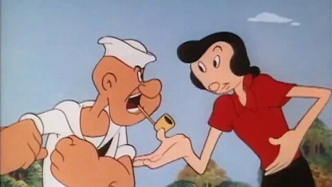 Popeye - Cookin' With Gags 1955 (High Quality)