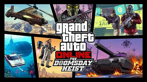 Playing Grand Theft Auto 5 Online The Dooms Day Heist - Part 3