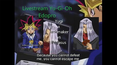 Jankmaker x Yugi vs 3 AI_Maximillion Pegasus YGO Edopro Campaign ep002 pt1 (You Jank Duel School)