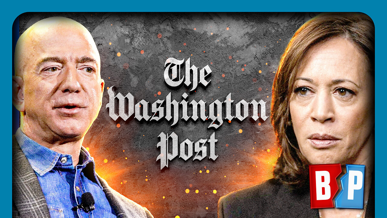 Jeff Bezos NUKES Wapo Kamala Endorsement