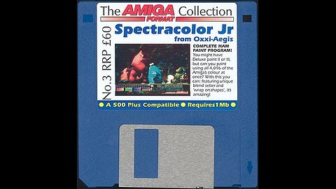 Amiga Memories: Spectracolor Jr (Amiga Format Cover Disk; Issue 35; June 1992)