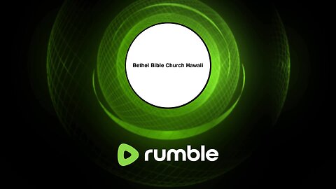 Bethel Bible Church Hawaii Evening Service