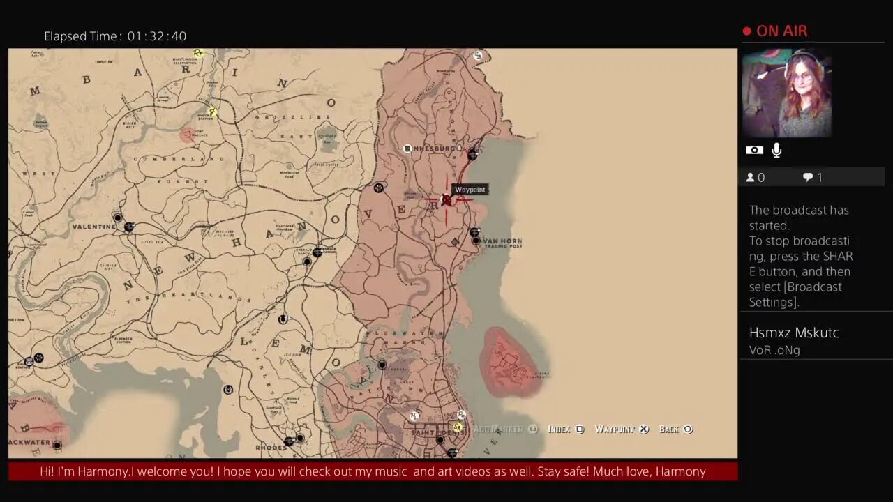 LarrysGirl1965's Live PS4 Broadcast Red Dead Redemption 2 Continued pt 9
