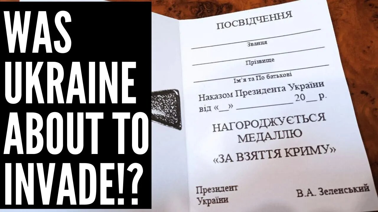 EVIDENCE UKRAINE WAS GOING TO INVADE CRIMEA?! - Inside Russia Report