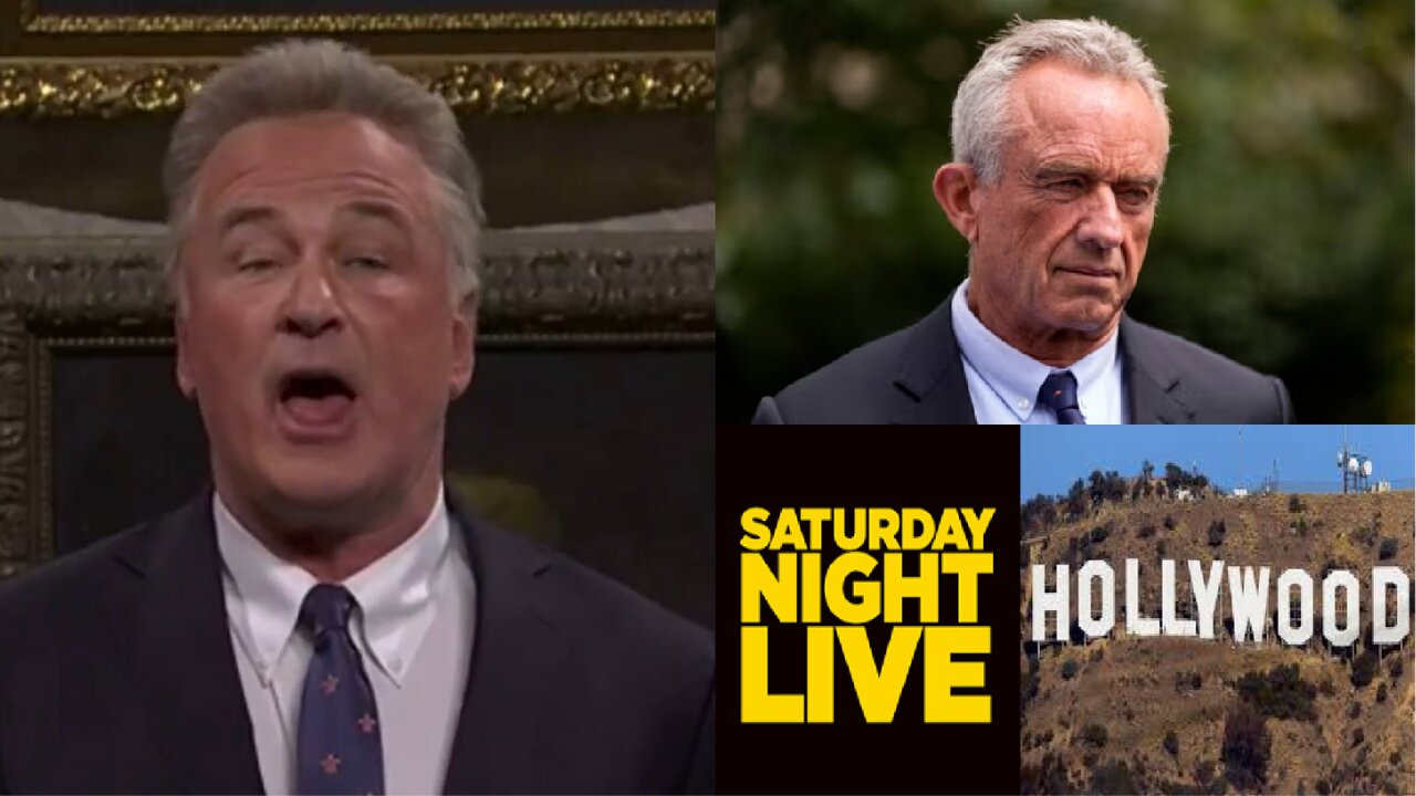 SNL Gets the Shooter Alec Baldwin to Mock RFK JR with Hollywood Politics & Fakeness Doubling Down