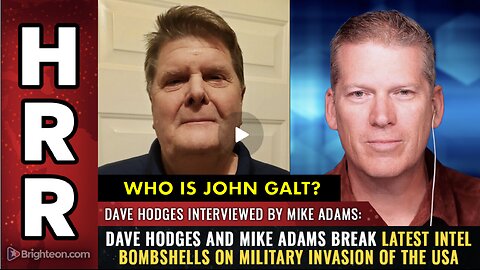 HRR W/ Dave Hodges & Mike Adams break latest intel bombshells on military INVASION...JGANON, SGANON