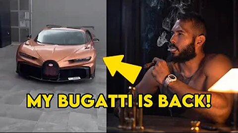 Tate’s BUGATTI Returned to him after JAIL RELEASE!