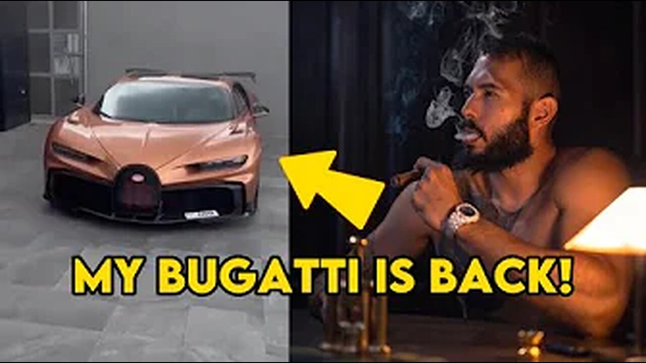 Tate’s BUGATTI Returned to him after JAIL RELEASE!