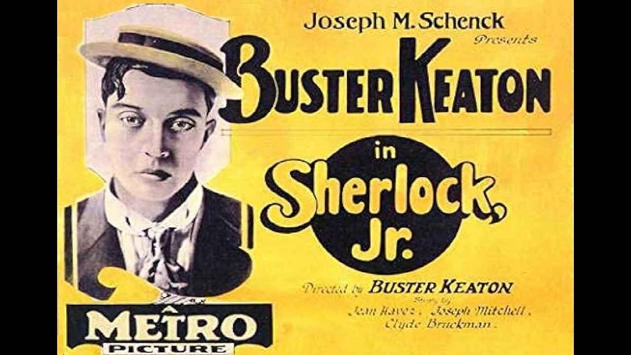 SHERLOCK JR 1924 Buster Keaton, Kathryn McGuire & Joe Keaton FULL MOVIE #17 AFI BEST SILENT FILMS