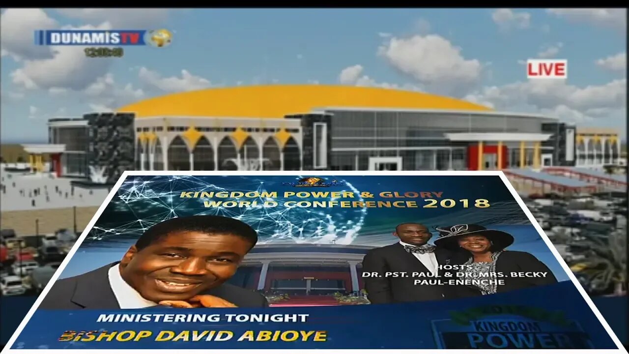 Bishop David Abioye Prophetic Visit To Glory Dome, Dunamis #KGPWC2018