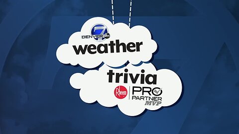 Weather trivia: Colorado tornadoes