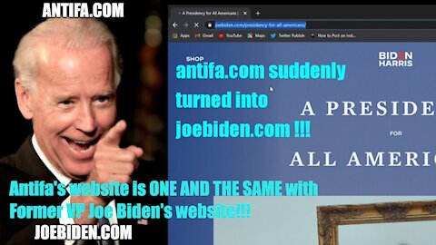 PROOF that joebiden.com is antifa.com (100% TRUE)