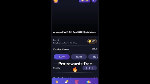 pro reward withdraw