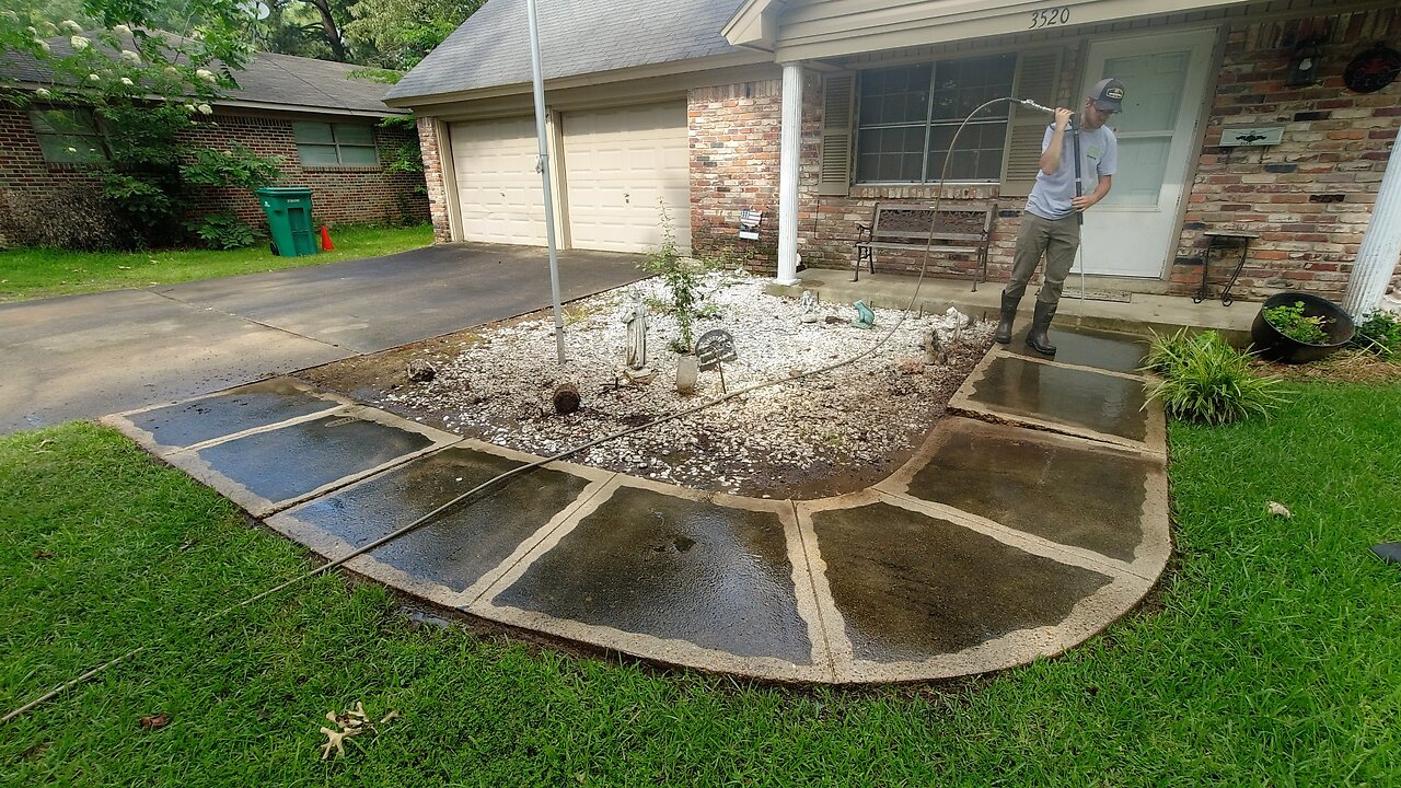 Lady SHOCKED her walkway turned out like THIS