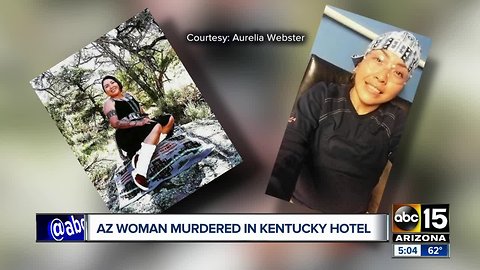 Man admits to killing Arizona woman in Kentucky hotel room