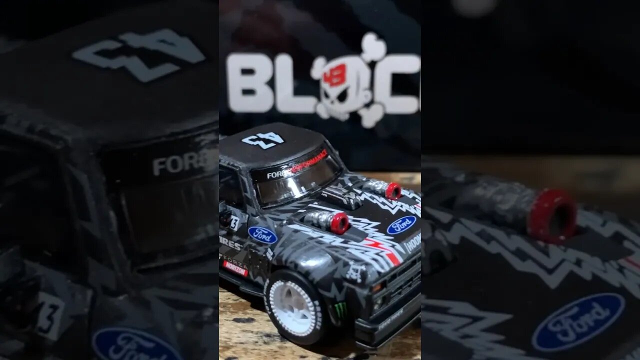 Hoonitruck 1977 F-150 Diecast: Ultimate 1:64 Street Weapon #shorts #kenblock #hoonigan #diecast
