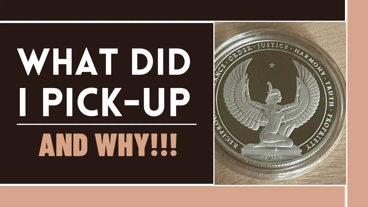 What I Picked Up & Why!! Check it out #silver #gold