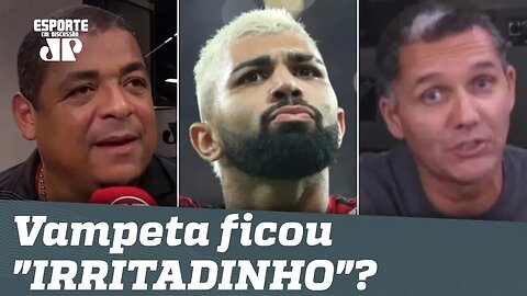 Gabigol FICA no Flamengo, e Vampeta é PROVOCADO: "é o MAIOR clube do Brasil!"