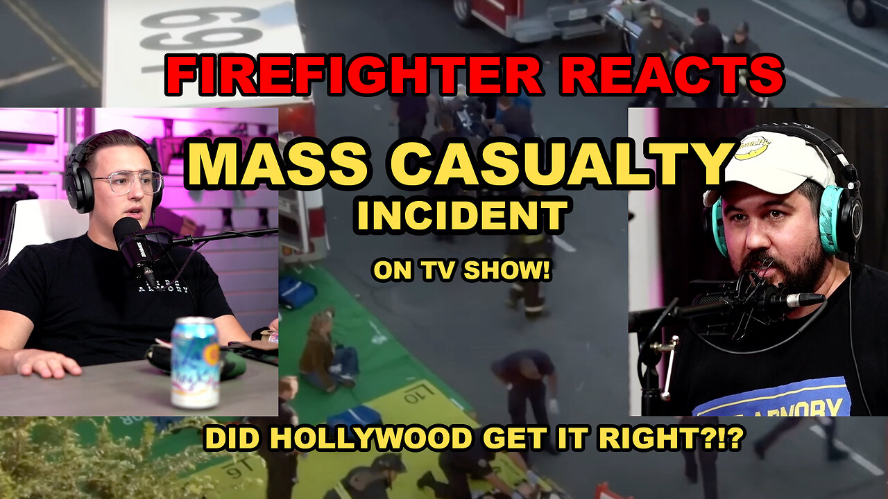 Medic Monday Ep. 26 | Fire Fighter Reacts to CRINGE Mass Casualty Incident on TV! - Did Hollywood Get It Right?