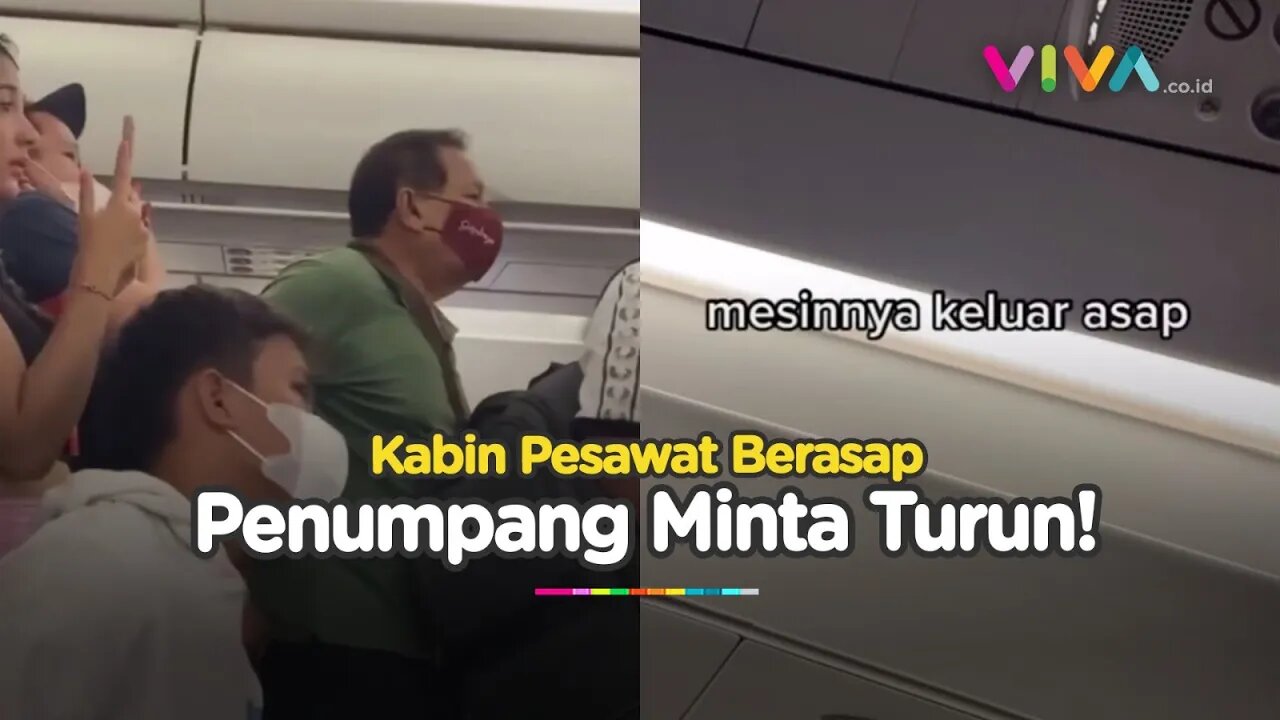 Suasana Mencekam Penumpang Panik Minta Turun