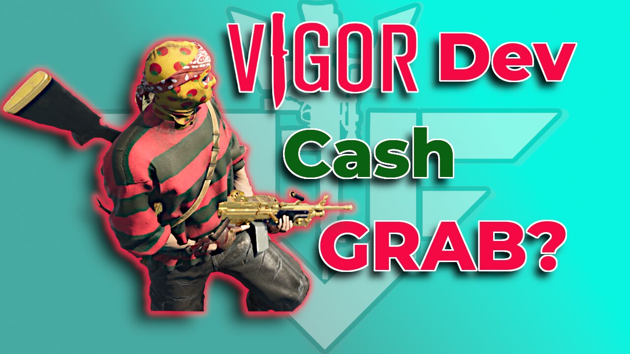 Vigor Devs Sell M249 Blueprint AND Skin Only to NERF it Next Day? REALLY!?