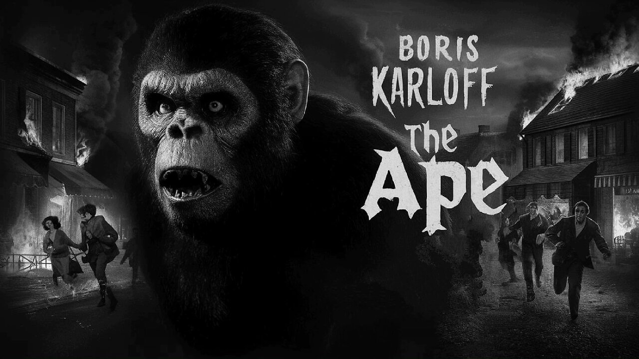 THE APE (1940) Trailer - B&W