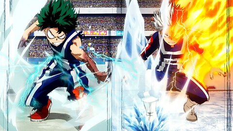 Best Anime Fight - Midoriya vs Todoroki