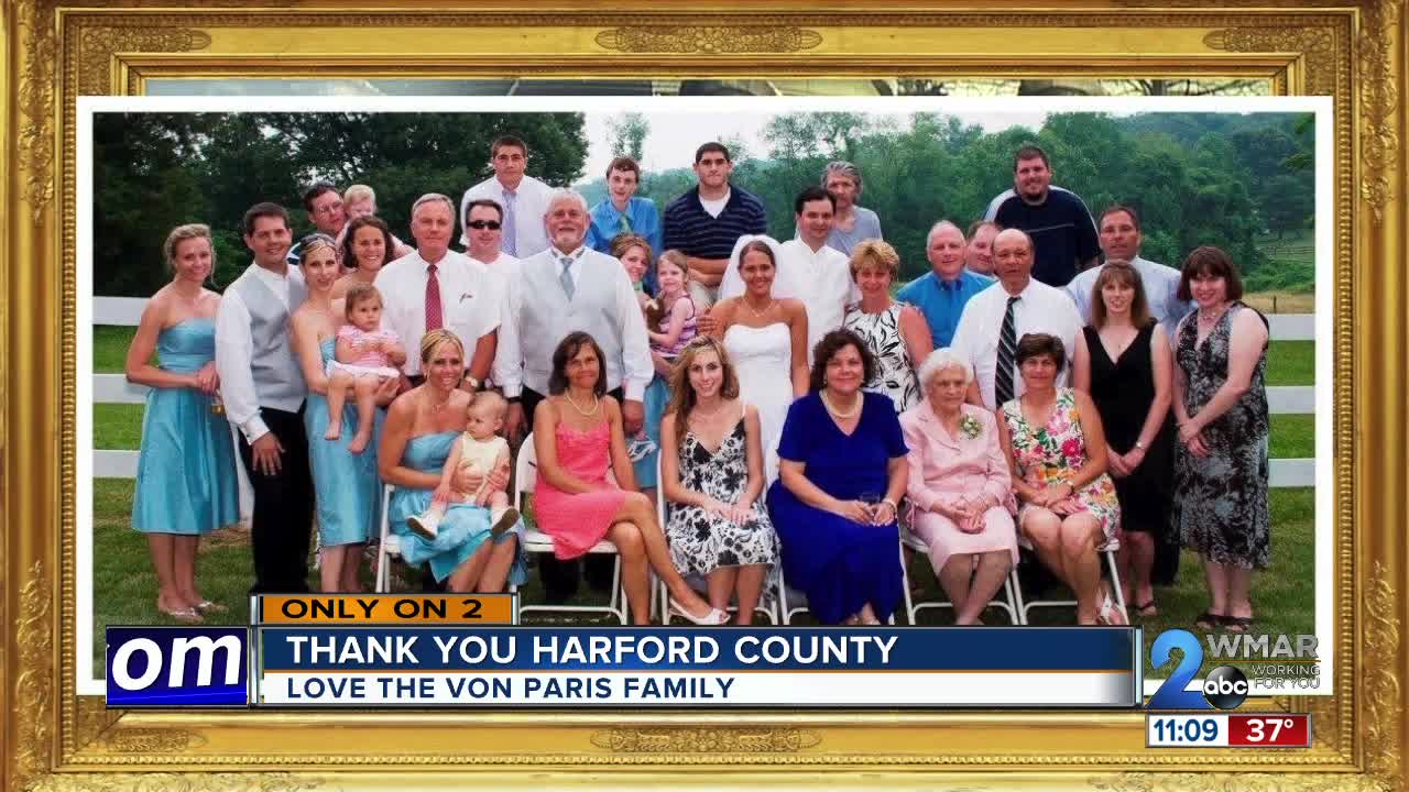 Thank you Harford County, Love the Von Paris family