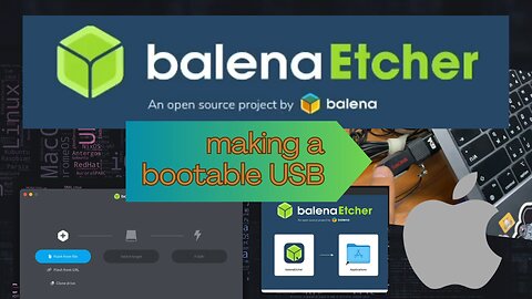 Linux App - Balena Etcher on MacOS