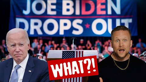 President Joe Biden Has Dropped Out Of The Presidential Race!😱