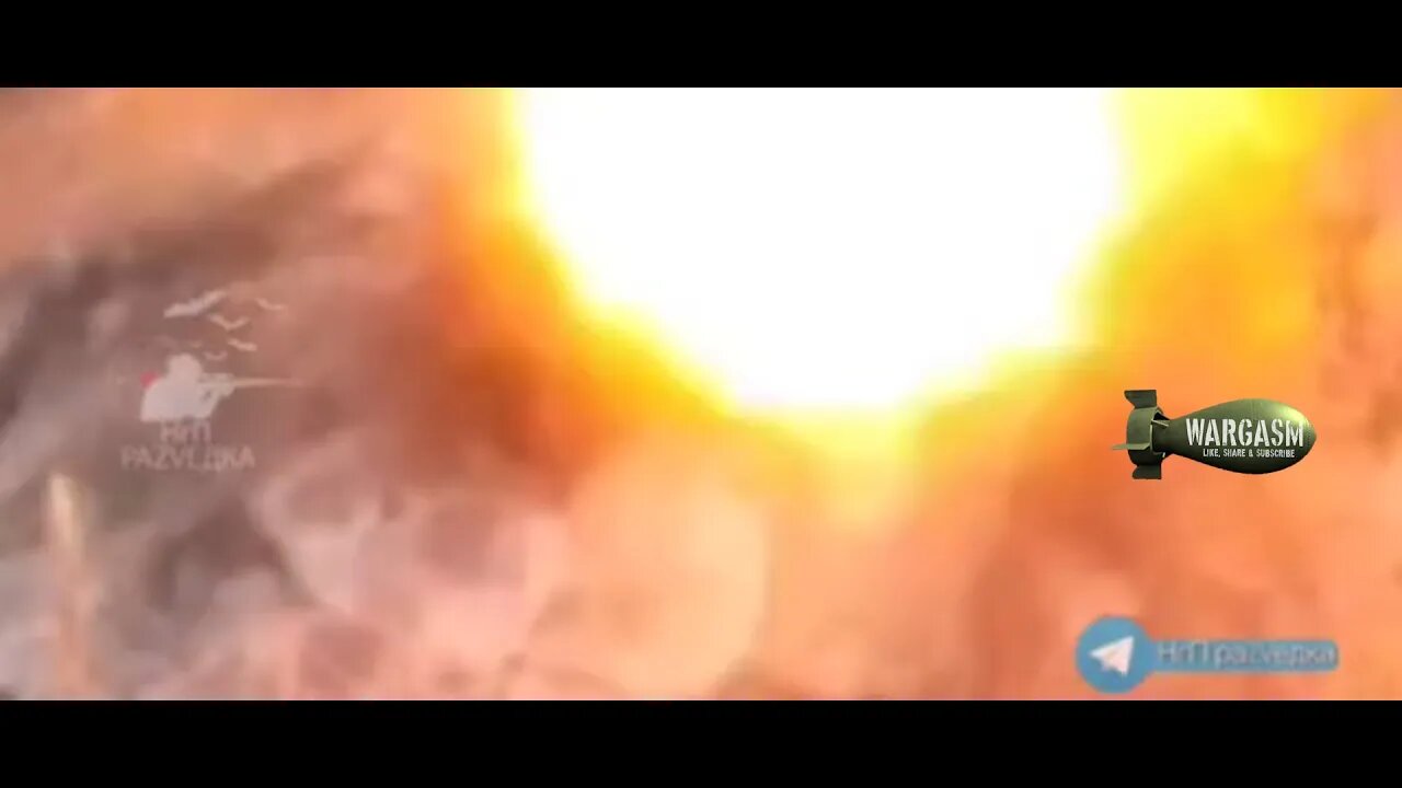 Skilled Rusian FPV kamiakze drone flies into a hole