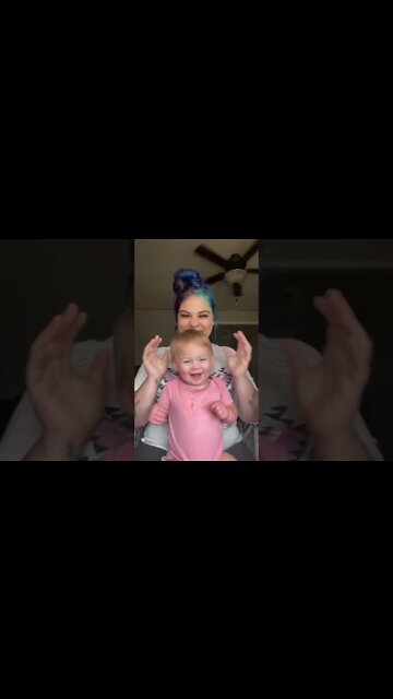 Bop It but with a baby #shorts