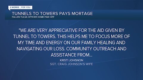 Tunnels to Towers Pays Off Mortgage