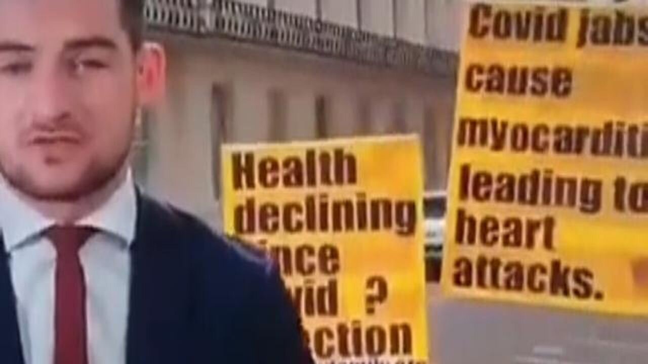 2 Truthers do us proud by hijacking live news with VACCINE truth billboards