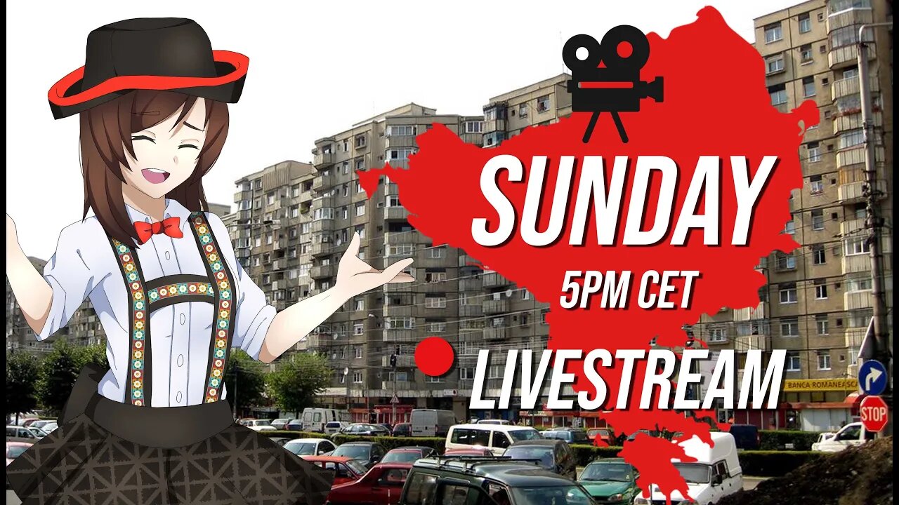 Exploring Romanian Commieblocks - SUNDAY BALKAN LIVESTREAM