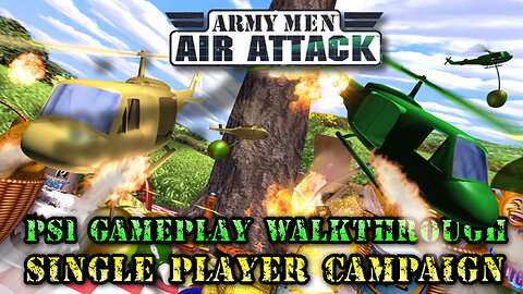 Army Men: Air Attack - Campaña completa en Español (1 jugador) - Playstation 1 (PS1)