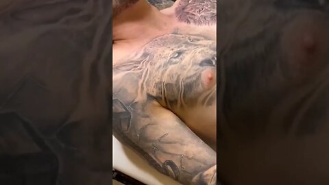 Finishing My Lion Tattoo #shorts