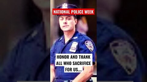 HONORING OUR POLICE! #shorts #police #sacrifice #support
