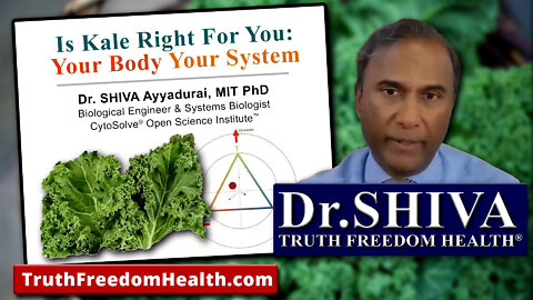 Dr.SHIVA: Is Kale Right For You - Your Body Your System