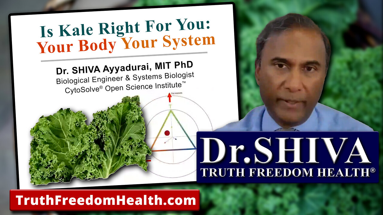 Dr.SHIVA: Is Kale Right For You - Your Body Your System