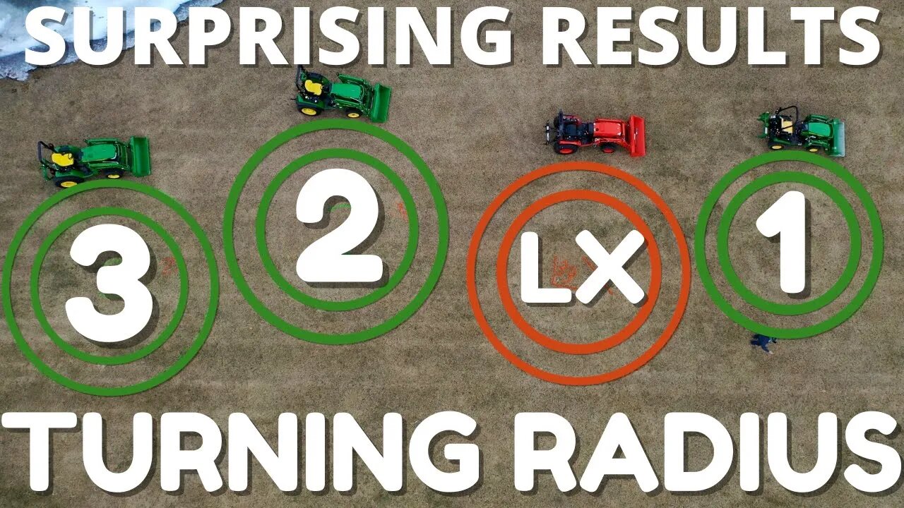 3046R vs. 2038R vs. Kubota LX3310!! You WILL be Surprised!