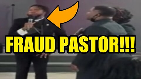 Black Pastor Goes Off On His Congregation Because They Didn't Buy Him A New Watch 😱