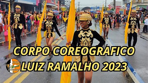 CORPO COREOGRÁFICO 2023 - BANDA MARCIAL LUIZ RAMALHO 2023 - DESFILE CÍVICO 2023 - MANGABEIRA-PB.