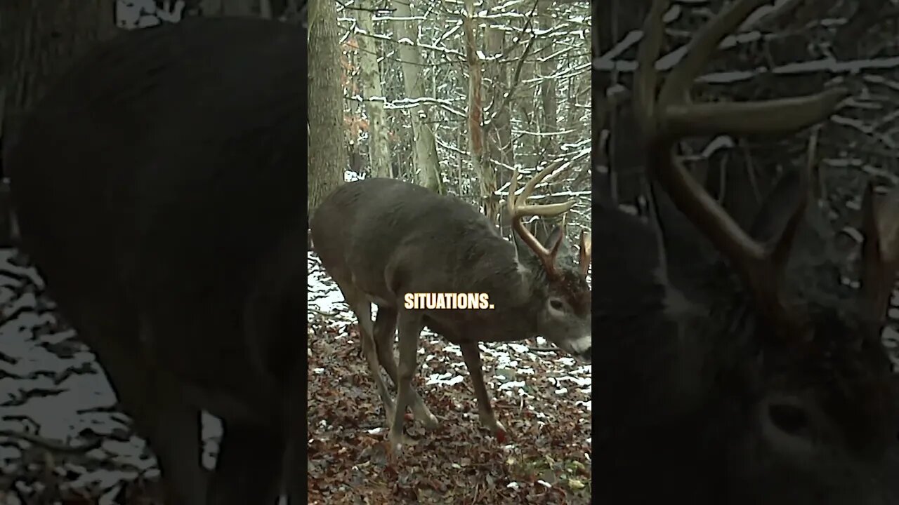 What is this weird behavior? #deer #hunting #deerhunting #biology